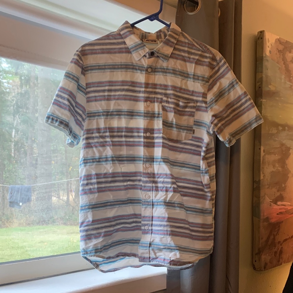 Vans Striped Short Sleeve Shirt